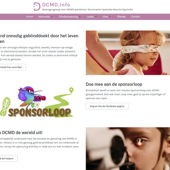 Lancering nieuwe website DCMD.info